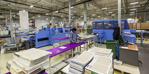 Technopolis Moscow SEZ resident increased the production of books and albums by almost 50 percent