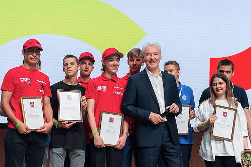 Sergey Sobyanin told about the achievements of young Moscow inventors and scientists