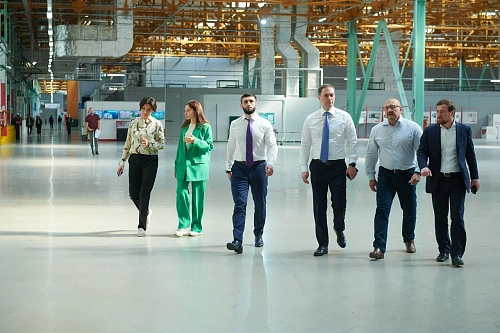 Deputy Minister of Economic Development Murat Kerefov visited the enterprises of Technopolis Moscow SEZ