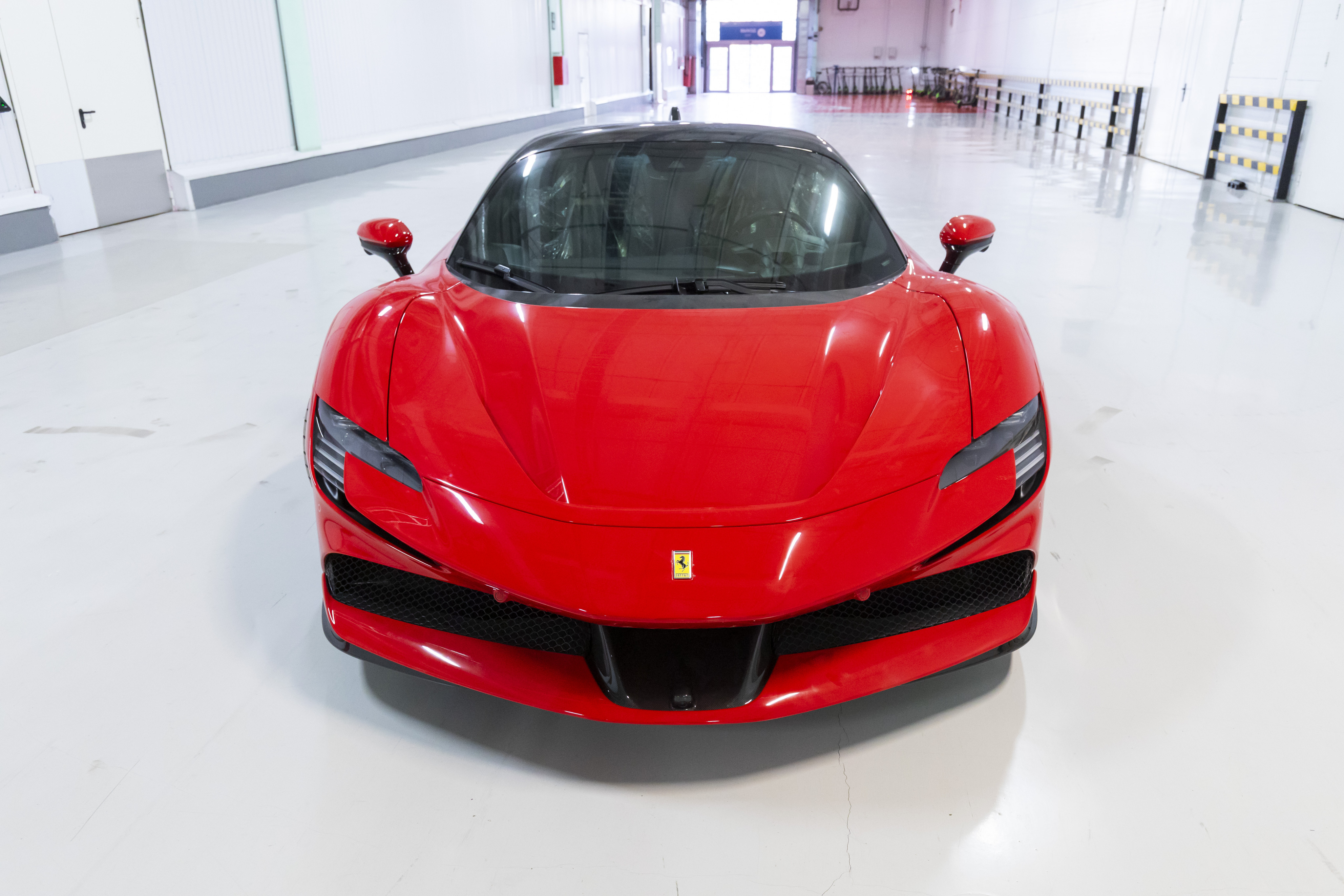 The latest model of the Ferrari SF90 was improved in the SEZ "Technopolis Moscow"