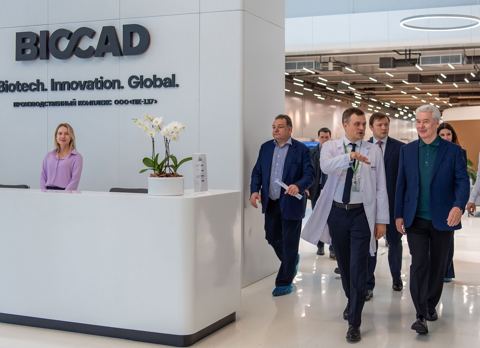 The Mayor of Moscow Sergey Sobyanin appraised the development of the Alabushevo site