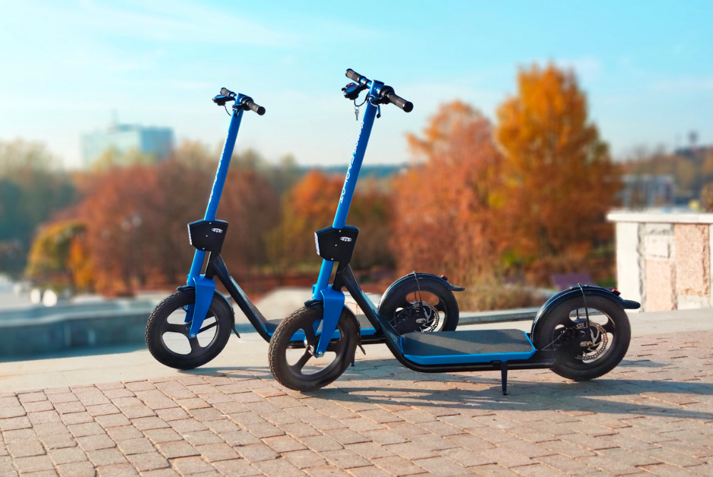SEZ TECHNOPOLIS MOSCOW DEVELOPED A NEW MODEL OF SCOOTER FOR URBAN SHARING SYSTEMS