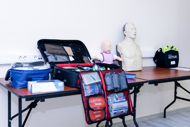 A first aid training center was opened in the Technopolis Moscow SEZ