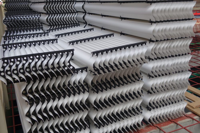 Resident of the SEZ Technopolis Moscow installed composite fences on the Central Ring Road