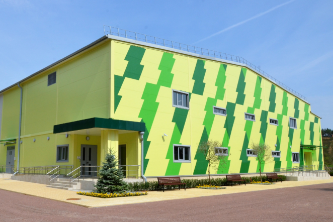 The first ice shooting range in Russia was built according to the project developed in the Technopolis Moscow SEZ
