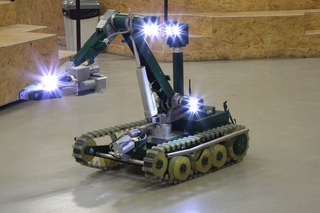 The SEZ Technopolis Moscow has developed a robot to work in hazardous areas at nuclear power plants