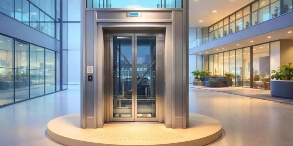 Karacharovsky Mechanical Plant has produced a panoramic elevator for a business center in Technopolis Moscow Special Economic Zone