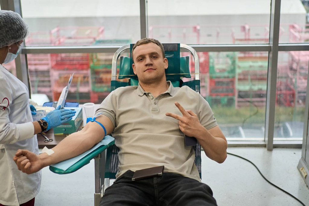 Donors from the Moscow Technopolis Special Economic Zone (SEZ) have donated over 670 liters of blood since 2021