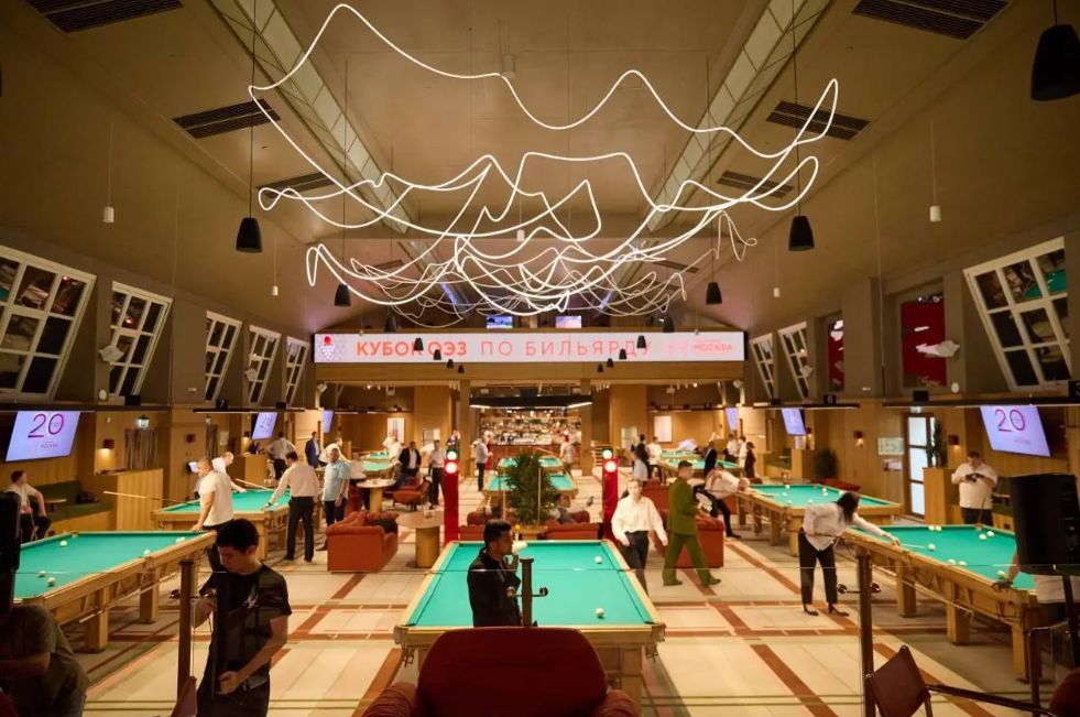 A tournament marking the 20th anniversary of the Moscow Technopolis Special Economic Zone was held at the Russian Billiards House