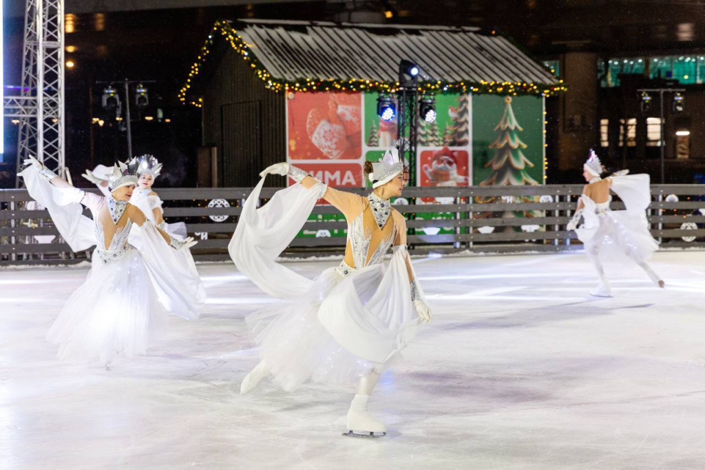 Over 42,000 people visited the ice rinks in the Technopolis Moscow SEZ