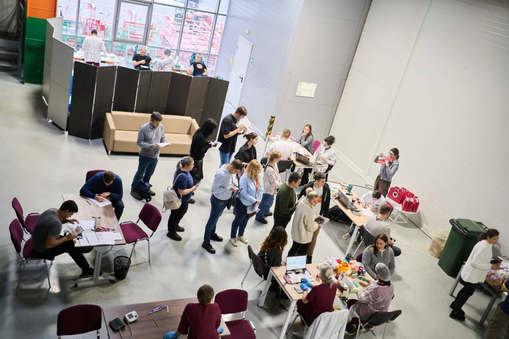 Donors from the Moscow Technopolis Special Economic Zone (SEZ) have donated over 670 liters of blood since 2021