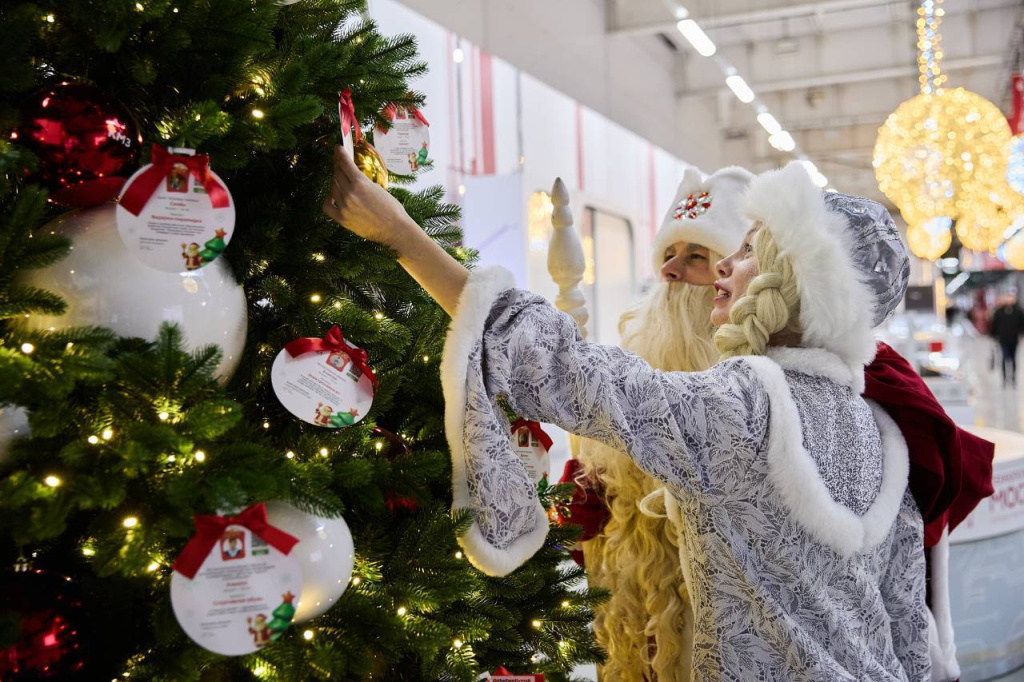 The charitable campaign "Kind Christmas Tree" was held at the Moscow Technopolis Special Economic Zone (SEZ)