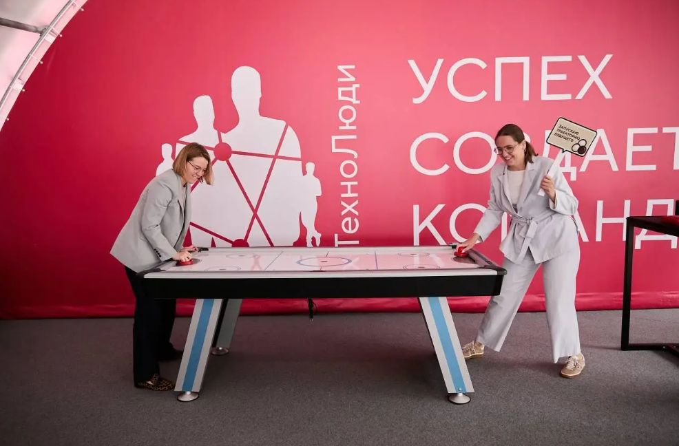 Relaxation zone and air hockey competitions: a summer recreation area has opened at the Technopolis Moscow special economic zone