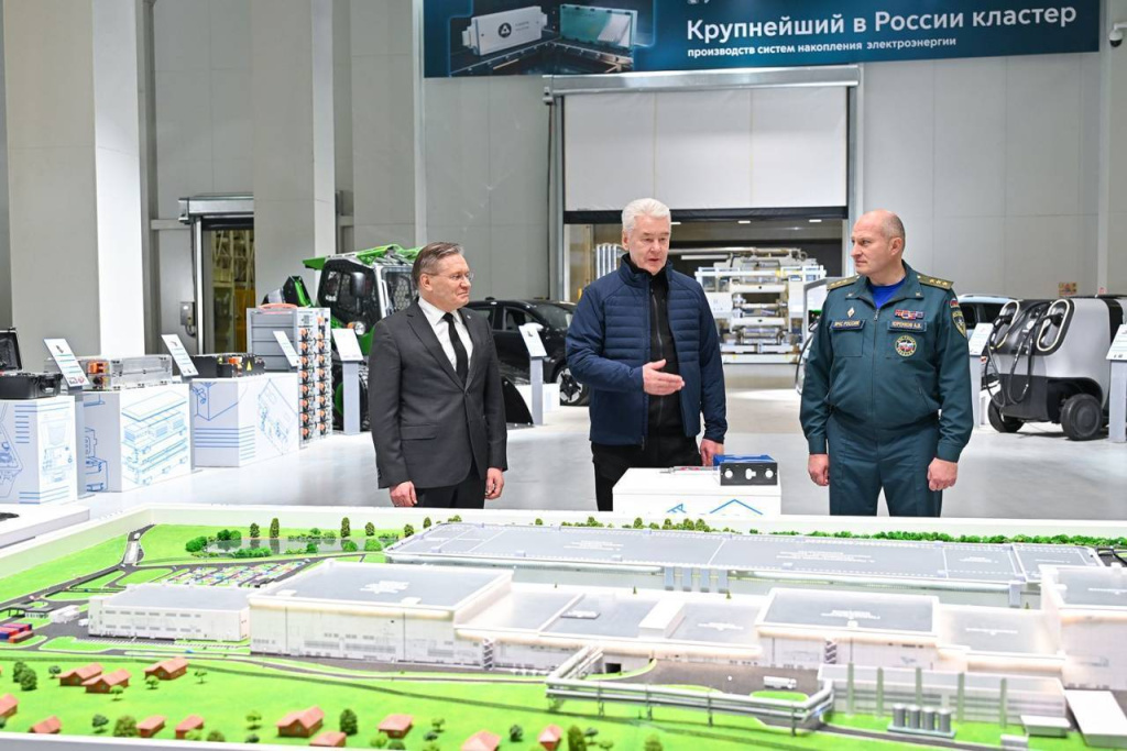 Mayor Sobyanin spoke about the creation of a cluster for the production of batteries